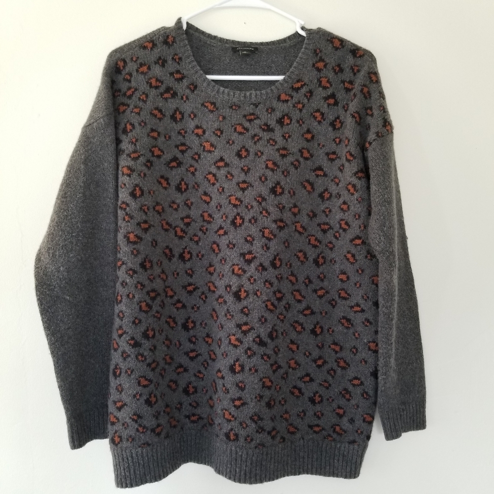 Anne Taylor Cheetah Sweater